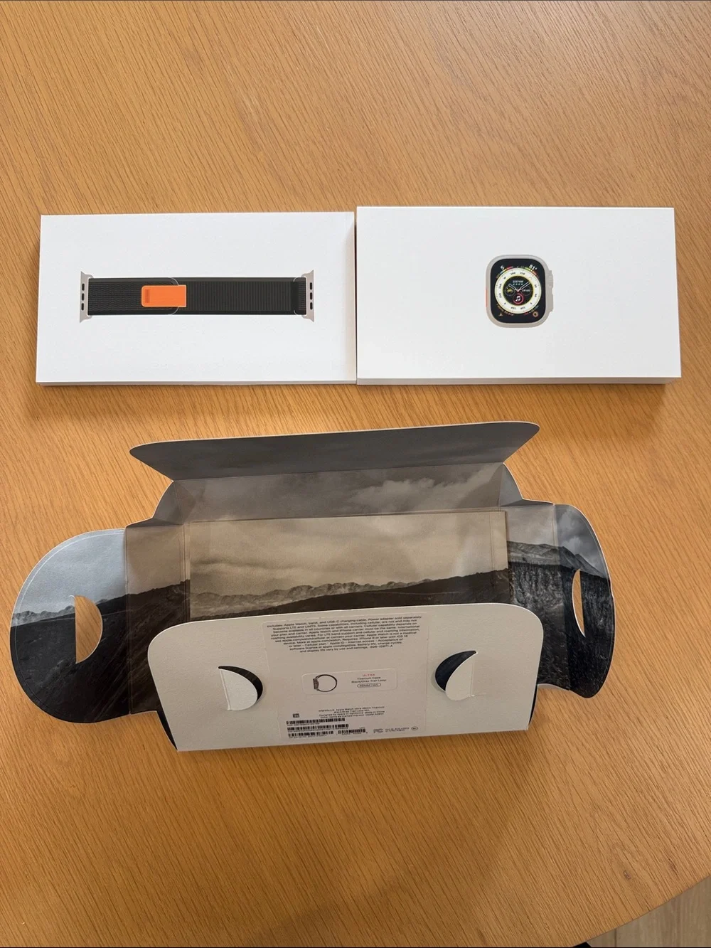 Apple Watch Ultra Titanium 49MM With 3 Bands Including Nomad Band! Also Box